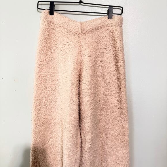 SKIMS Cozy Knit Wrap Top & Jogger Rose Pink Long Sleeve Cropped  Soft Lounge S/M - Picture 7 of 14